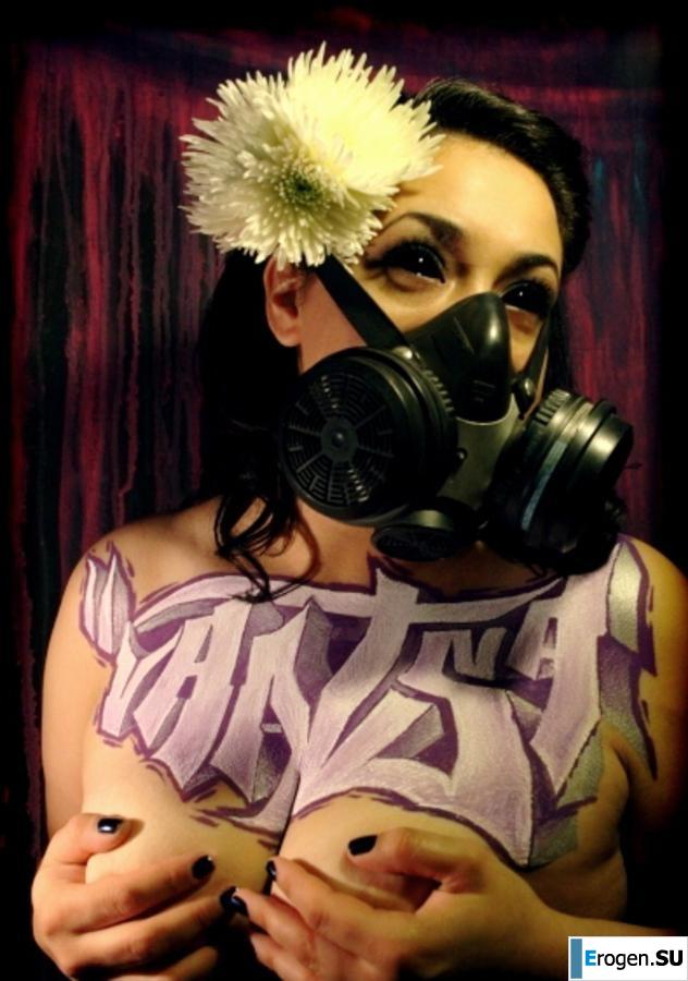 Graffiti on Girls. Part 2. Photo 3