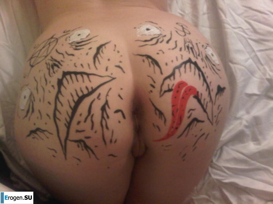 Graffiti on Girls. Part 2. Photo 4