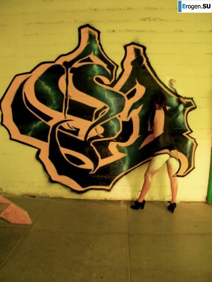 Graffiti on Girls. Part 2. Photo 7