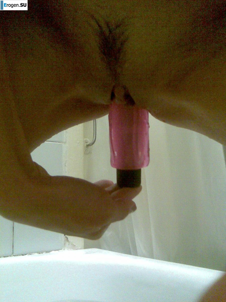 With a dildo in the bathroom. Photo 23