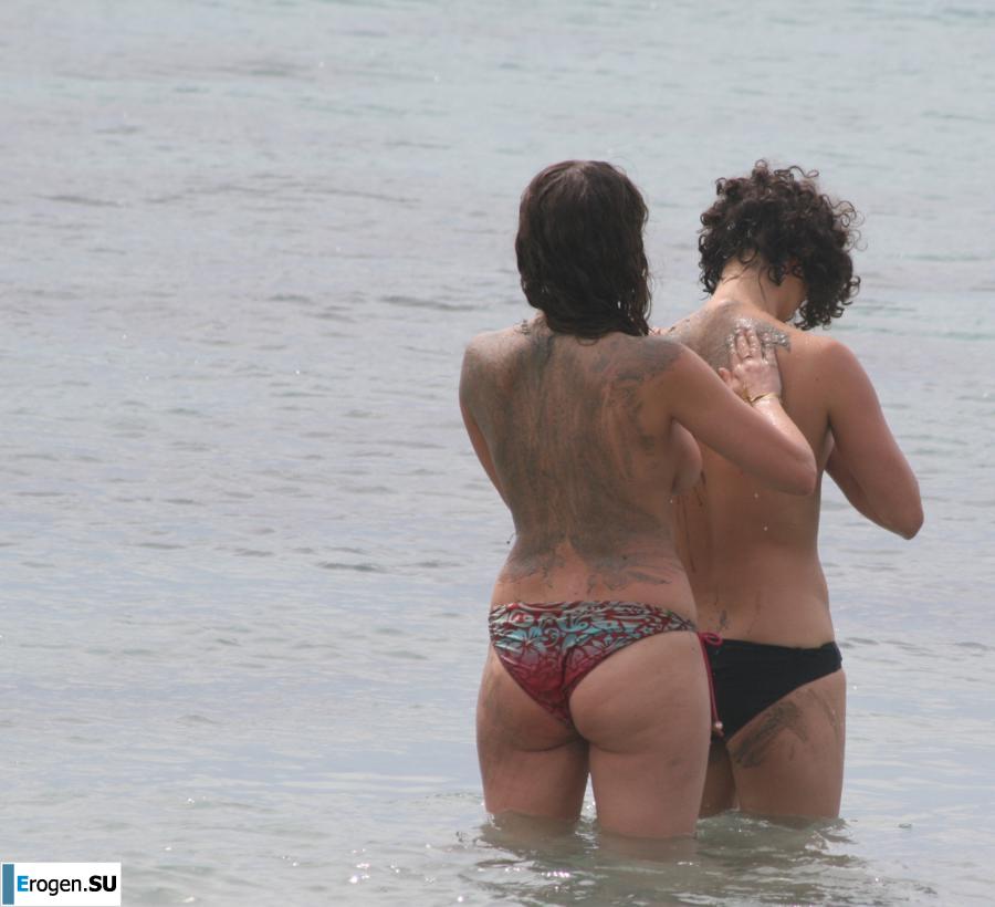 And again, hippies. Now on the beach. Part 3. Photo 6