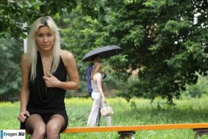 Настя из Самары ходит по городу и показывает себя. Часть 4. Эскиз 36