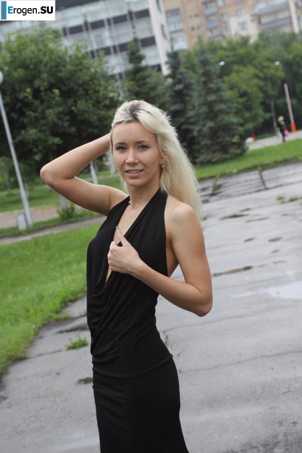 Настя из Самары ходит по городу и показывает себя. Часть 6. Фото 19