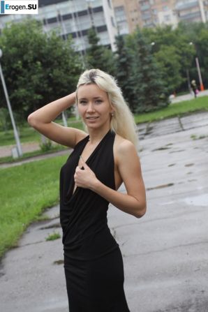 Настя из Самары ходит по городу и показывает себя. Часть 6. Эскиз 19