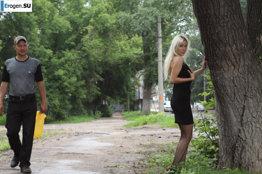 Настя из Самары ходит по городу и показывает себя. Часть 8. Фото 8