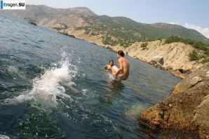 Фотосессия лесбиянок на скалистом острове. Часть 3. Эскиз 20