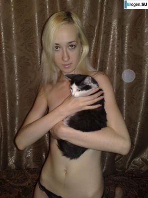 Худенькая русская блонда. Эскиз 39