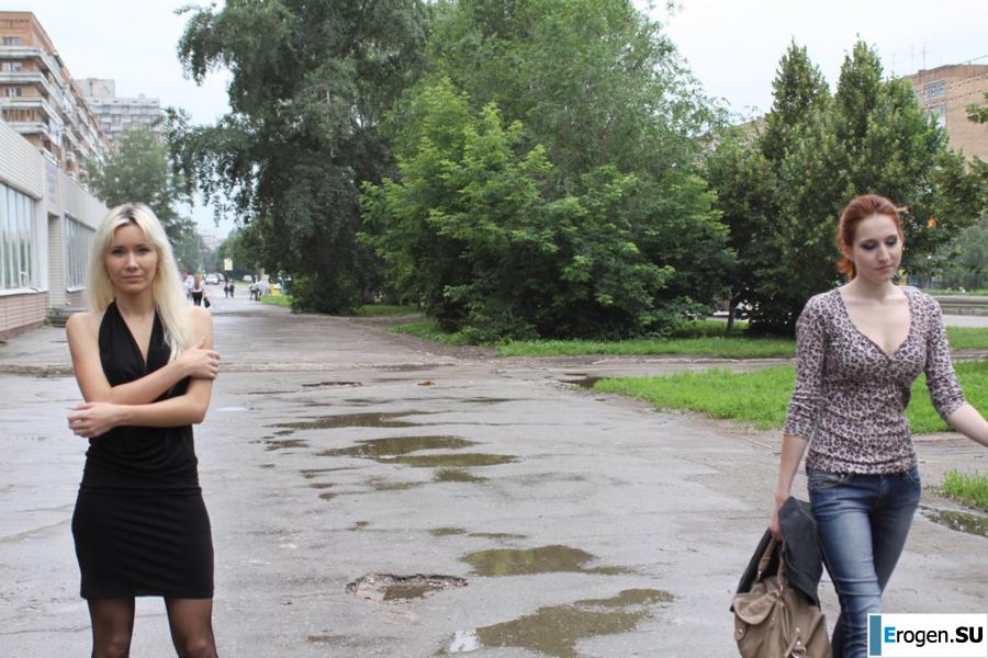 Настя из Самары ходит по городу и показывает себя. Часть 18. Фото 38