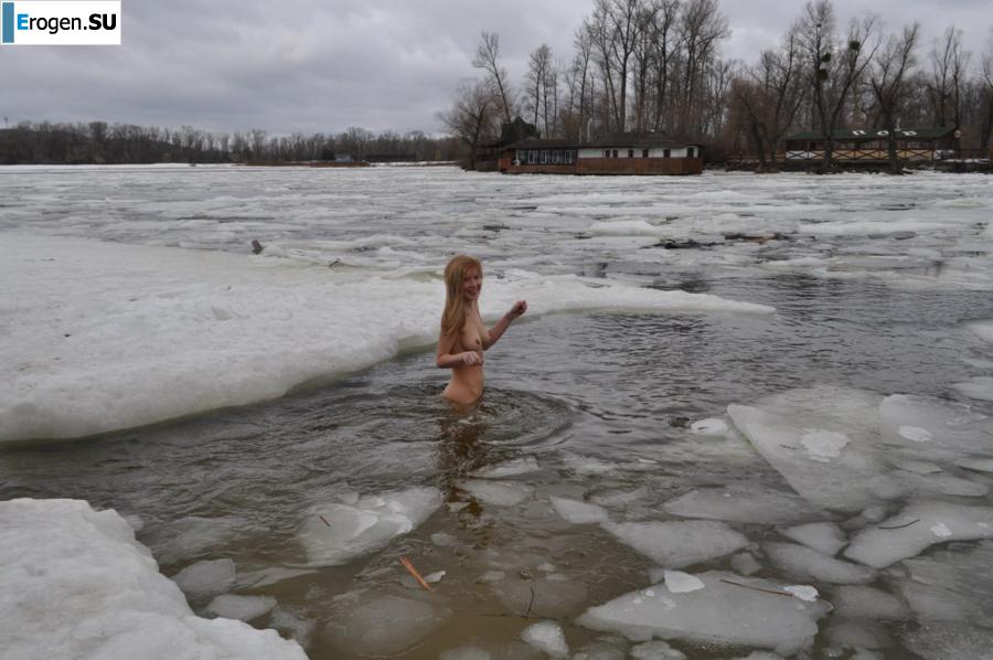 Украинские нудисты зимой. Часть 3. Фото 5