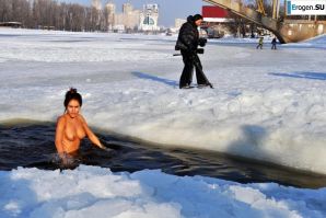 Украинские нудисты зимой. Часть 4. Эскиз 9