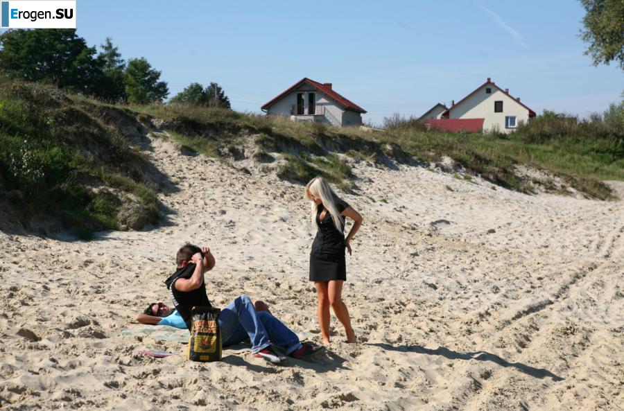 Three nudists on the riverbank. Part 4. Photo 28