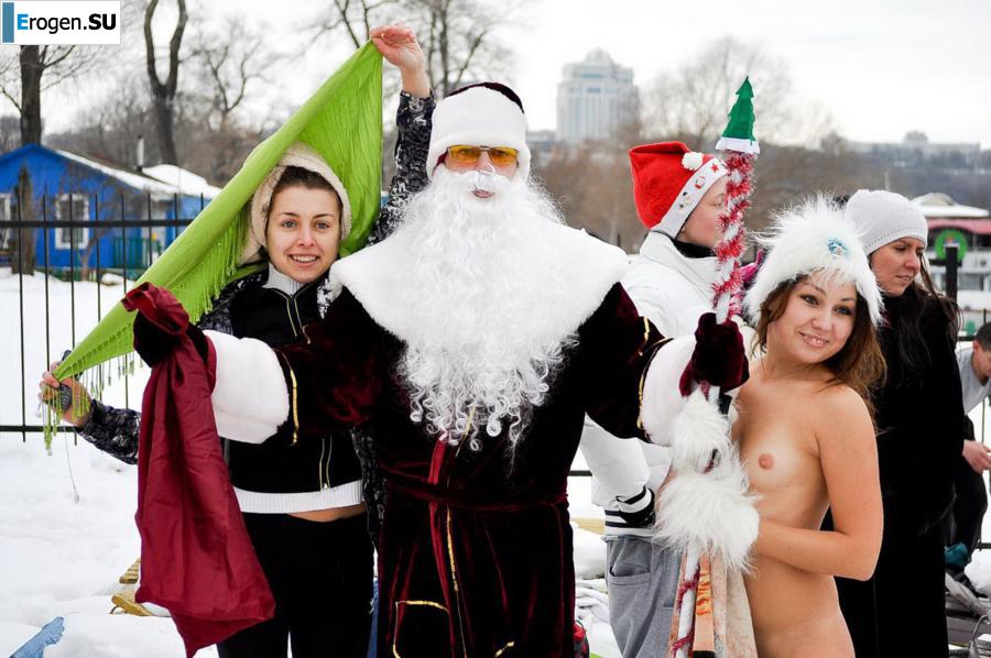 Ukrainian nudists in winter. Part 5. Photo 4