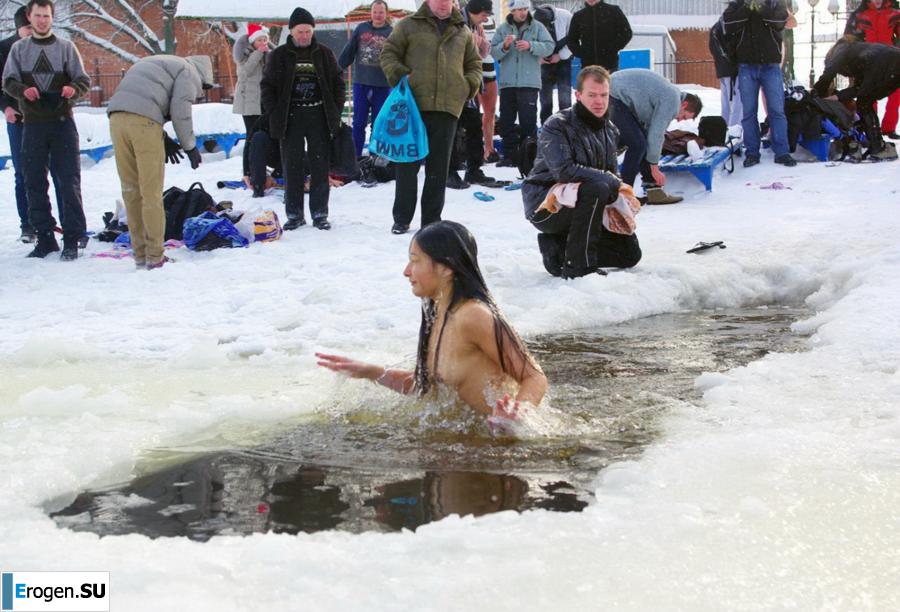 Ukrainian nudists in winter. Part 5. Photo 5
