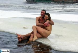 Украинские нудисты зимой. Часть 7. Эскиз 19