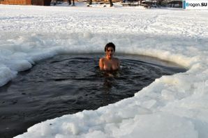 Украинские нудисты зимой. Часть 7. Эскиз 25