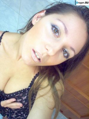 Charming brunette in a home and studio photo shoot. Part 3. Thumb 30