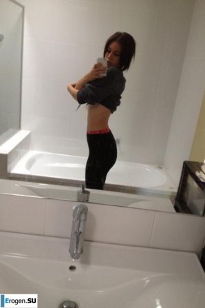 In the restroom. Thumb 1