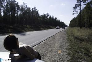 На трассе. Эскиз 24