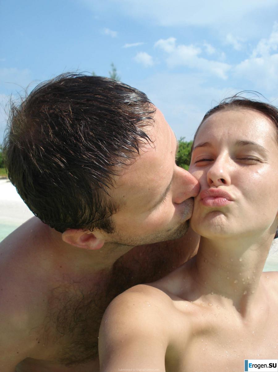 resting naked on the beach. Photo 36