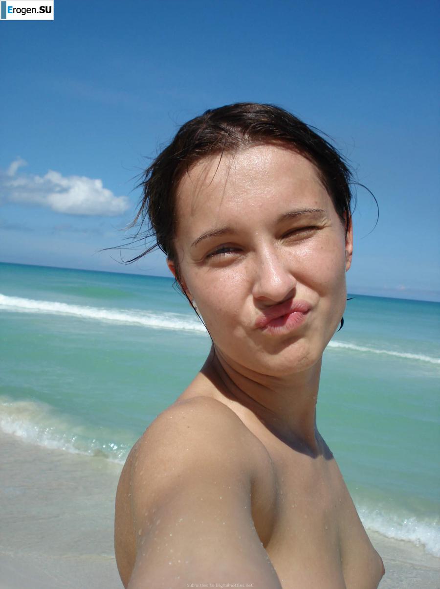 resting naked on the beach. Photo 5