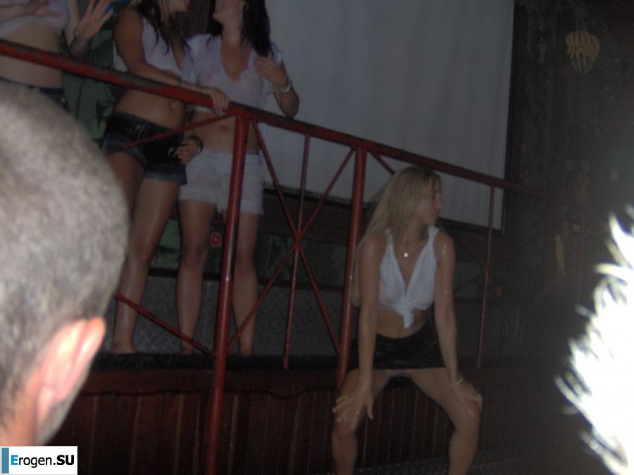 competition of wet t-shirts in a night club. Part 2. Photo 38