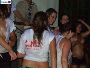 competition of wet t-shirts in a night club. Part 2. Thumb 36