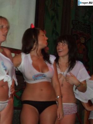 competition of wet t-shirts in a night club. Part 2. Thumb 7
