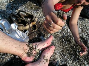 without a swimsuit on a rocky shore. Thumb 17