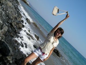 without a swimsuit on a rocky shore. Thumb 38