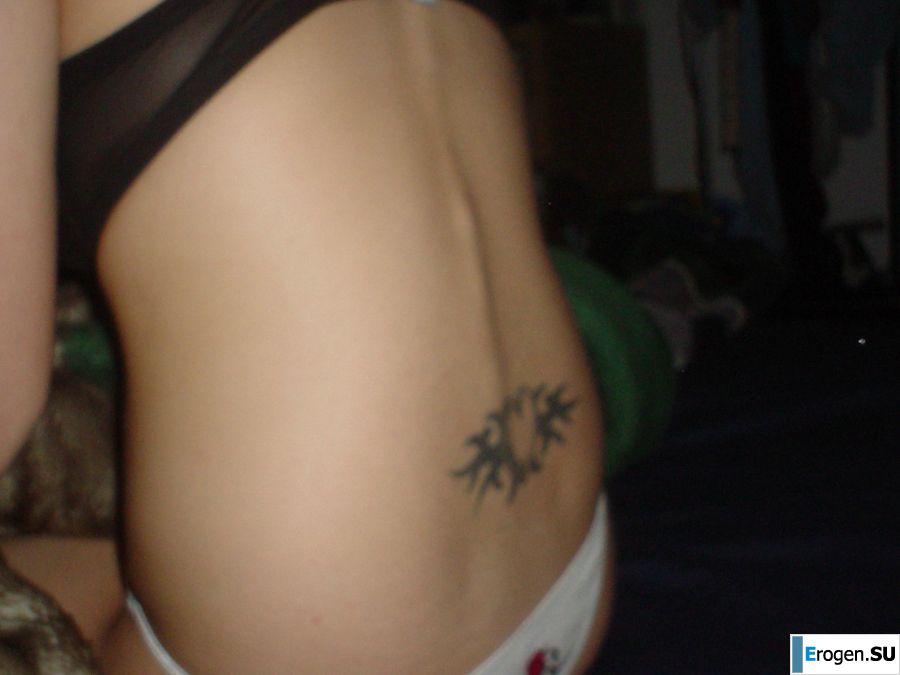A young student with tattoos was found sleeping after a party. Photo 20