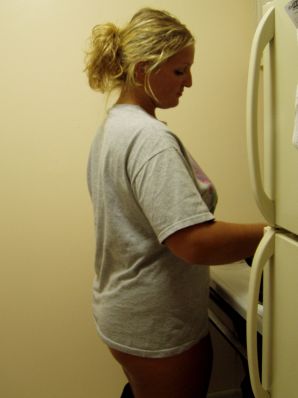 A blonde with curvaceous forms showed a peasant boobs and not only. Thumb 37