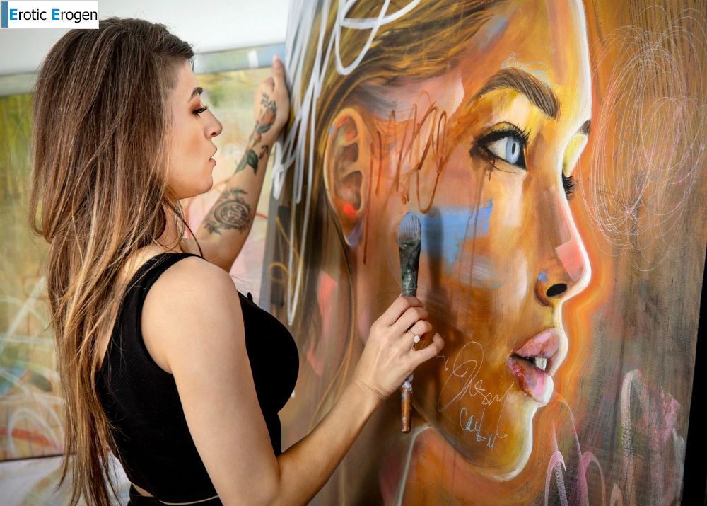 Angeladawn in Paint With Me. Фото 1