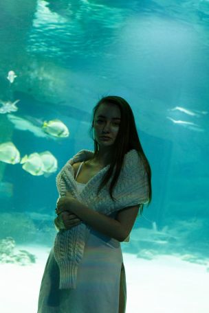 Ira Sedina in Night At The Aquarium. Эскиз 12