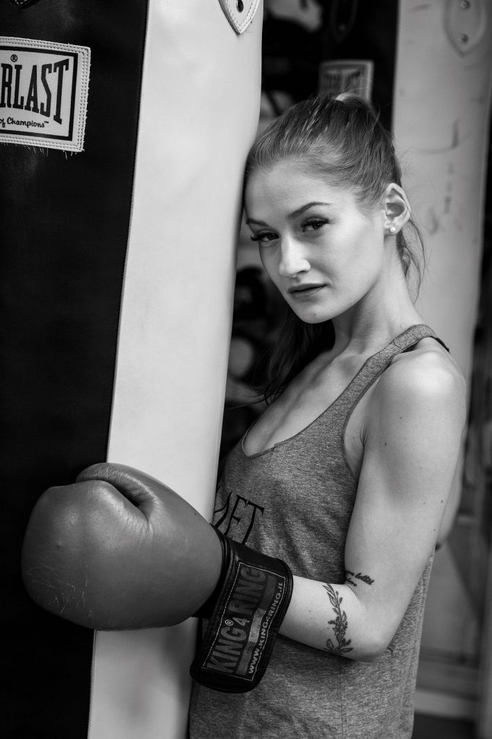 Tiffany Tatum in Boxing Gym. Эскиз 28