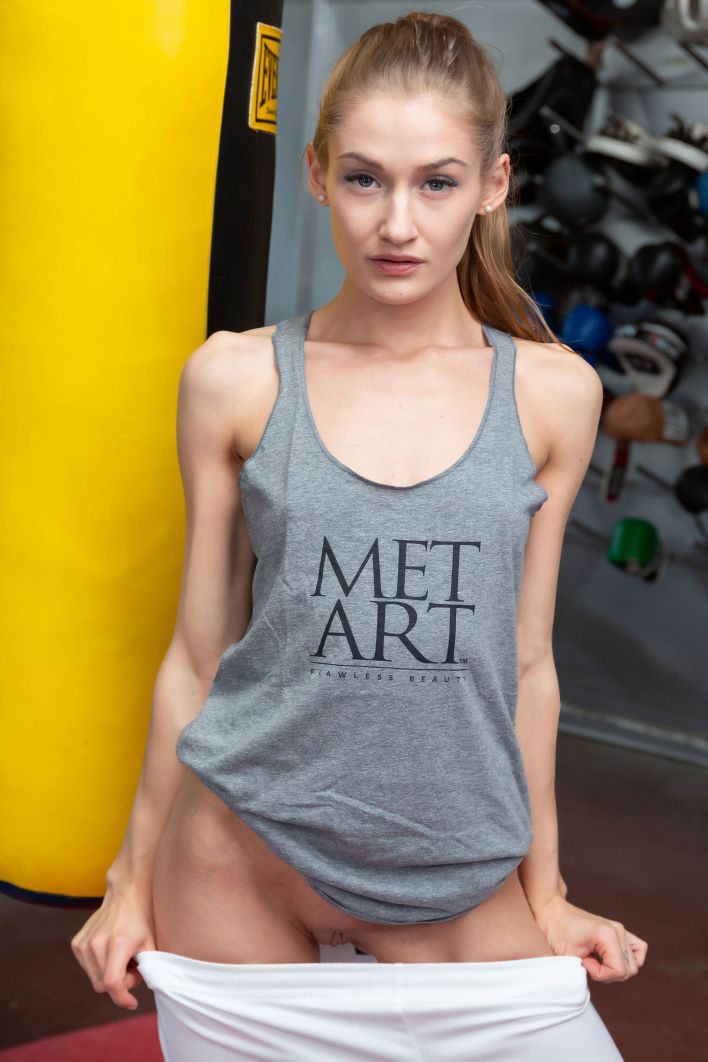 Tiffany Tatum in Boxing Gym. Эскиз 2