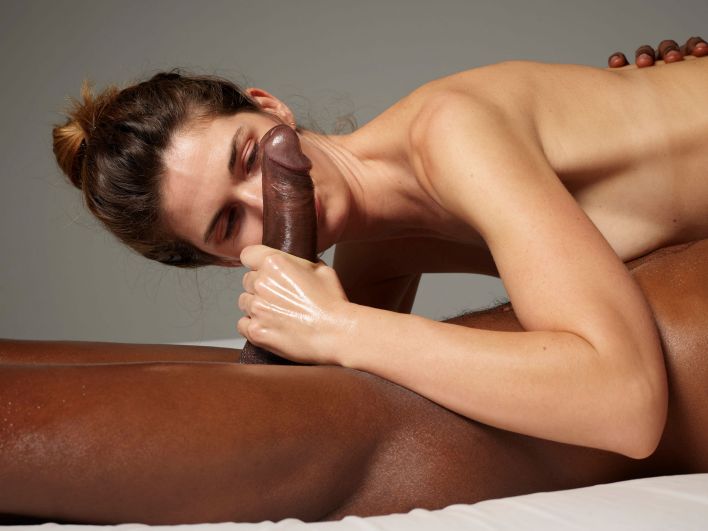 Charlotta And Goro in Cock Massage. Thumb 41