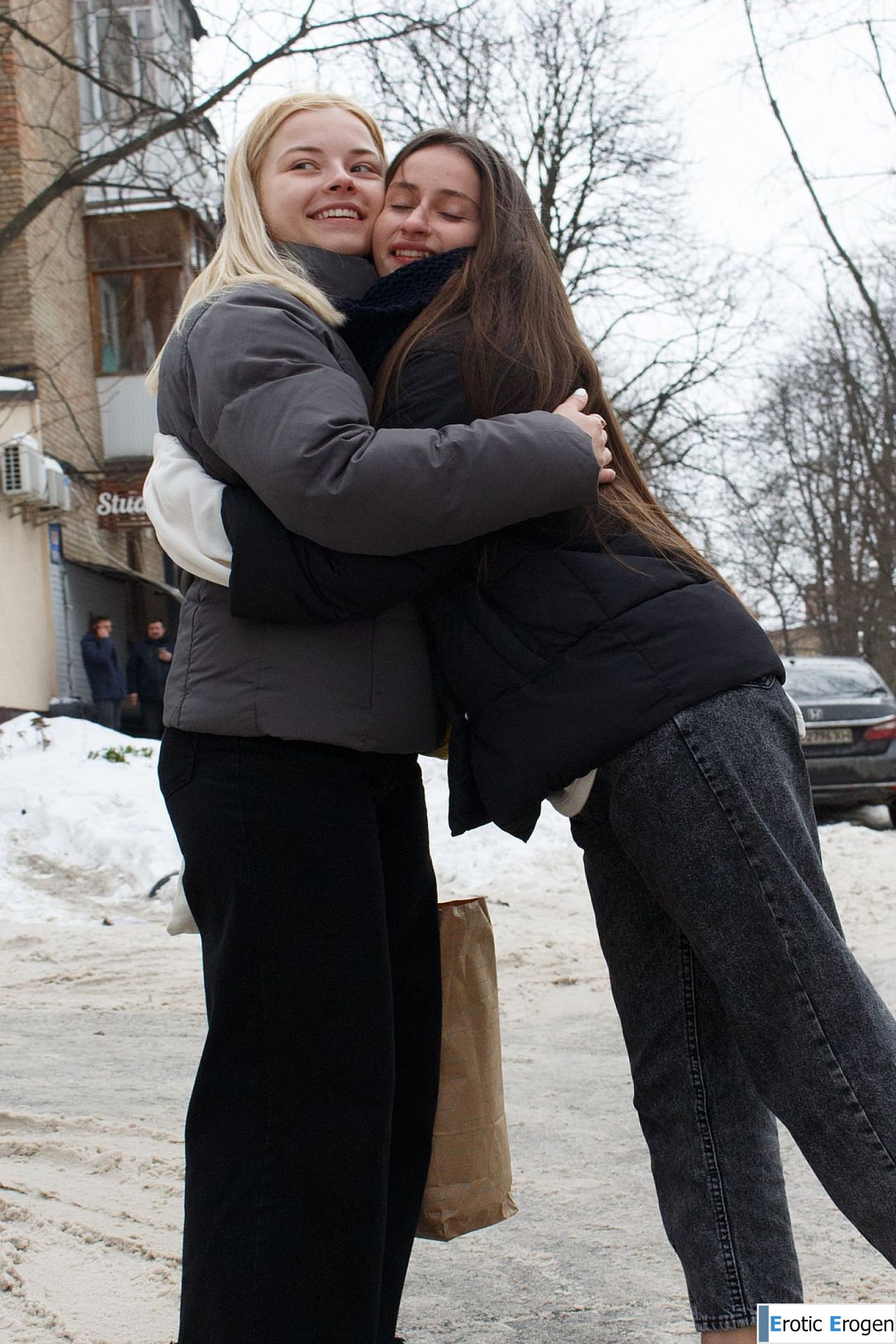 Irina And Bianca in Friendly Flexin. Picture 1