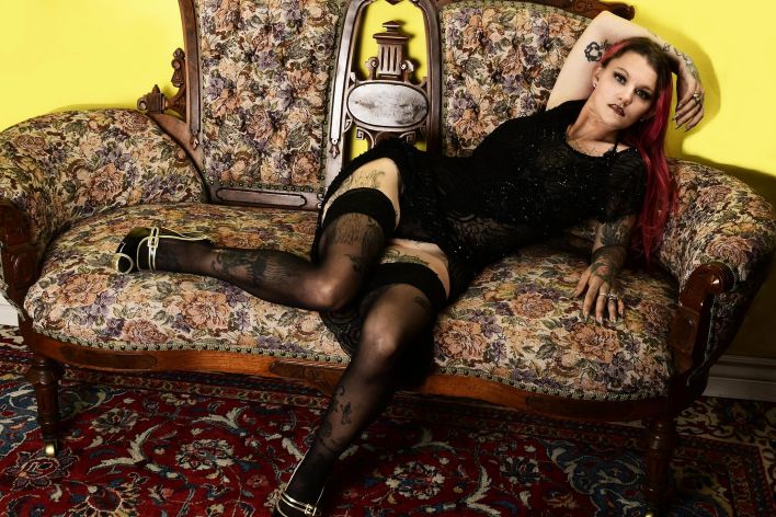 Pinkpashionhd in Vintage Blues. Эскиз 2